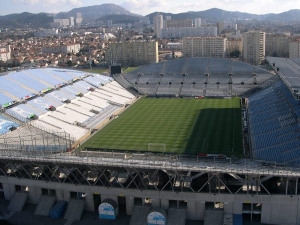 Zaino da tifoso di calcio Olympique de Marseille, blue