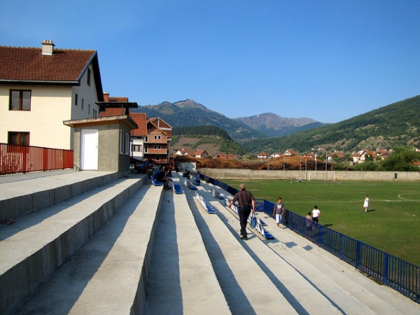 Stadion pod Racinom, Plav